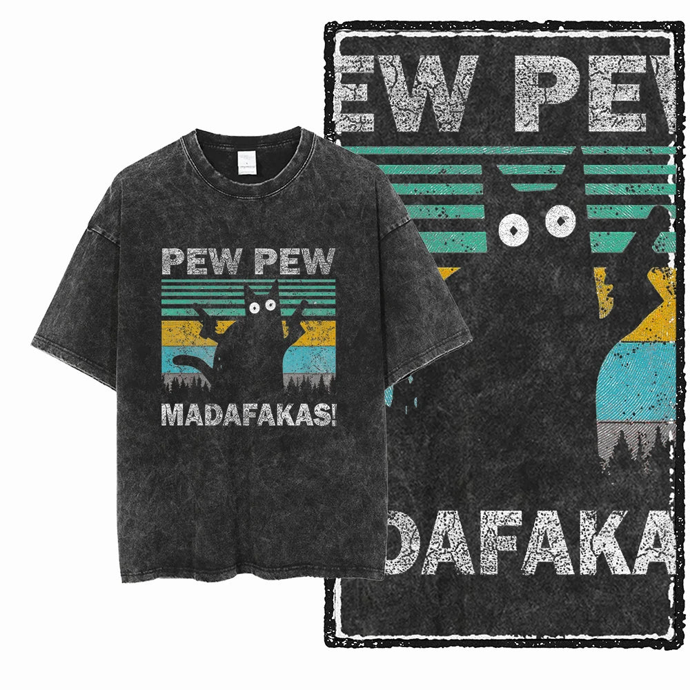 Pew Pew Cat T-Shirt